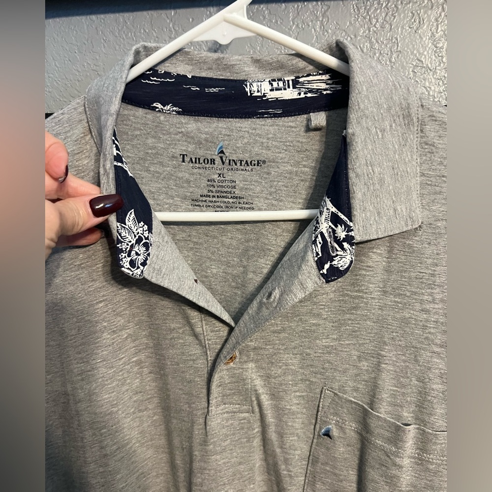 Tailor Vintage Men’s Shirt - Picture 3 of 7